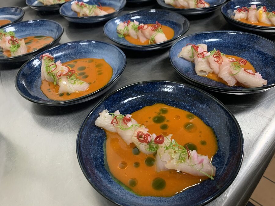 Fresh crudo